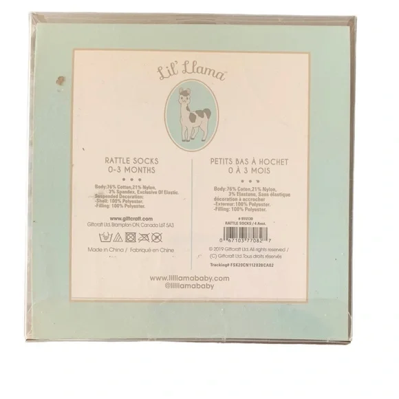 NIB Baby Elephant Rattle Socks - Picture 3 of 3